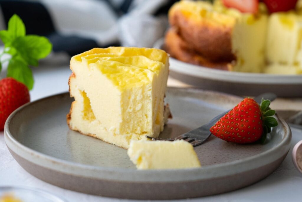Bolo de iogurte grego